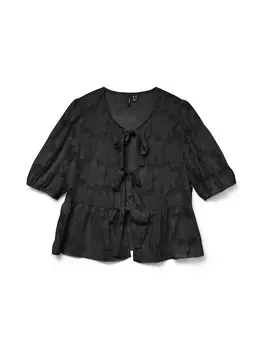 Блуза VERO MODA VMGabi, цвет Black/Black denim