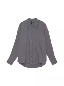 Блуза VERO MODA VMMELANEY QUEENY, пятнистый серый