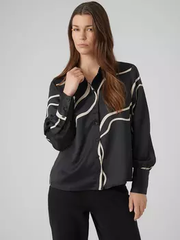 Блуза Vero Moda Vmmerle, черный