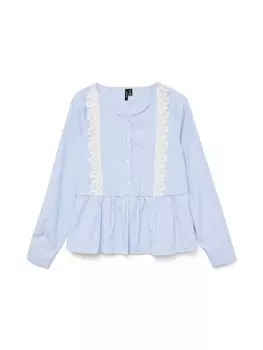 Блуза VERO MODA VMNIYAN, светло-синий