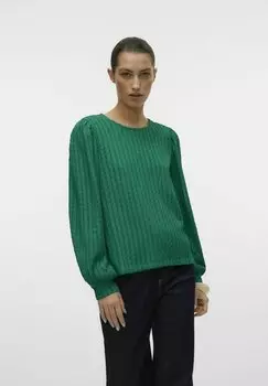 Блуза Vero Moda, зеленый