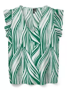 Блуза VERO MODA, зеленый