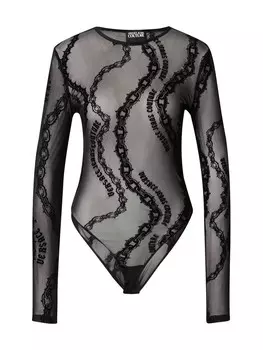 Блуза Versace Jeans Couture Blouse Bodysuit, черный