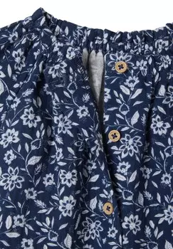 Блуза Vertbaudet, синий