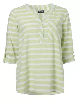 Блуза VIA APPIA DUE, цвет apfel/weiss