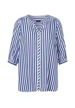 Блуза VIA APPIA -DUE-, цвет Kobalt / Weiss