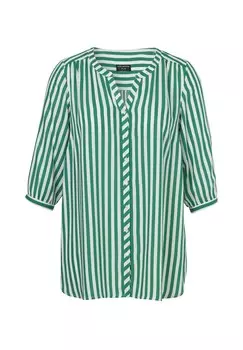 Блуза VIA APPIA -DUE-, цвет Smaragd / Weiss