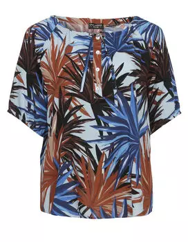 Блуза VIA APPIA DUE Schlupf, цвет kupfer multicolor