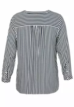 Блуза Via Appia Due, темно-синий