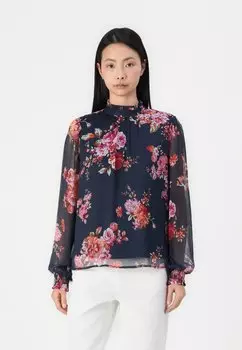 Блуза VIALIA SMOCK VILA, синий