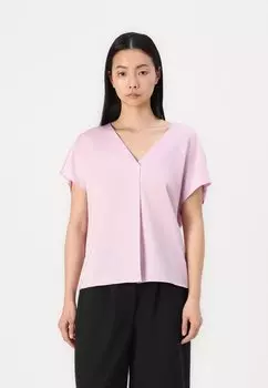 Блуза VIELLETTE V NECK VILA, фиолетовый