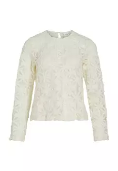 Блуза VIKEMMA VILA, кремовый