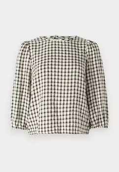 Блуза VIKUBA VILA, бежевый