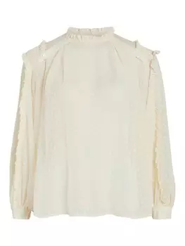 Блуза Vila AMINA, бежевый