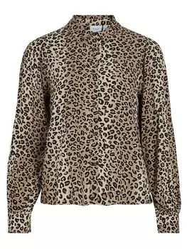 Блуза Vila, бежевый