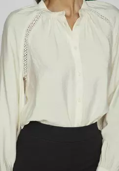 Блуза VILA, бежевый