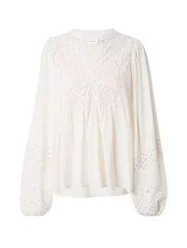 Блуза VILA Blouse, кремовый