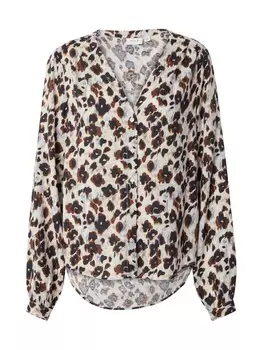 Блуза VILA Blouse VIKATHRINA, светло-серый