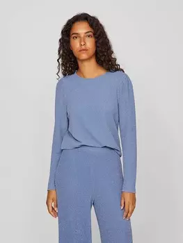 Блуза Vila Bluse, синий