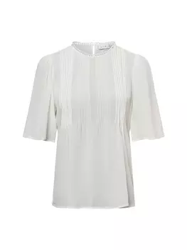 Блуза Vila Bluse Visefina, экрю