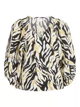 Блуза Vila CLUDIA, разноцветный