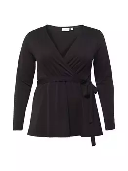 Блуза Vila Curve BORNEO, черный