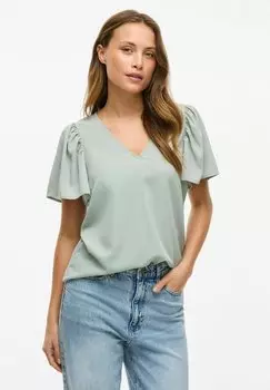 Блуза VILA, цвет Green Milieu