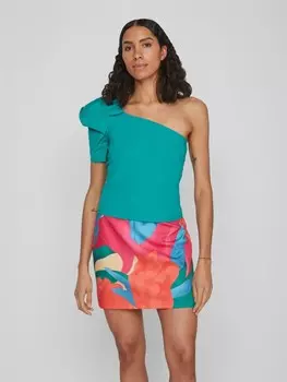 Блуза Vila Elegantes Top, зеленый
