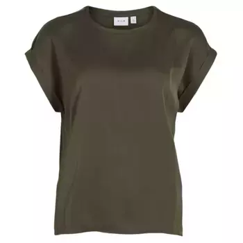 Блуза Vila Ellette, зеленый