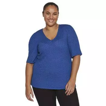 Блуза Vila Evoked Annie, синий