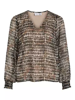 Блуза Vila, коричневый