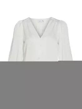 Блуза Vila Langarm, цвет Snow White