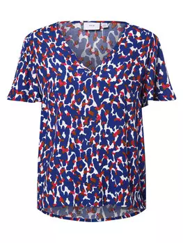 Блуза Vila nshirt VIRuma, цвет royal pink