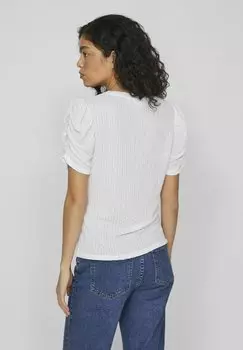 Блуза VILA, ярко-белая
