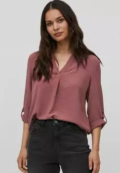 Блуза Vila, розово-коричневый