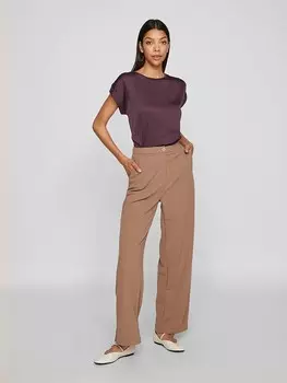 Блуза Vila Shirt, фиолетовый