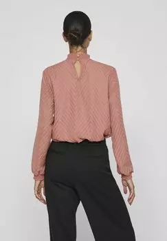 Блуза VILA, светло-розовый