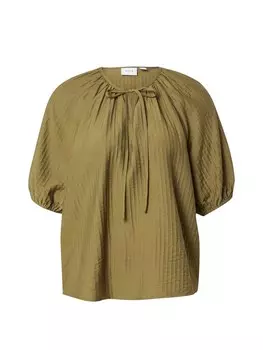 Блуза VILA VICLO, оливковый