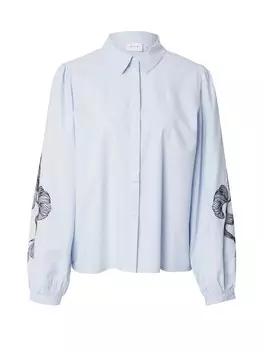 Блуза VILA VIVESTA, светло-синий