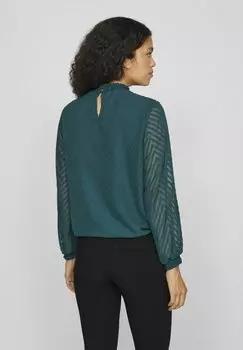 Блуза VILA, зеленый