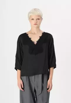 Блуза VILACE DETAIL TOP VILA, черный