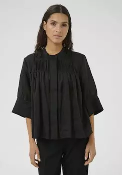 Блуза VILDE Karen by Simonsen, черный