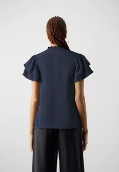 Блуза VILUCA VILA, темно-синий