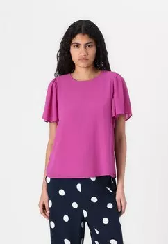 Блуза VIMICADA O NECK VILA, розовый