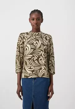 Блуза VIMUKKI VILA, цвет Mottled Green