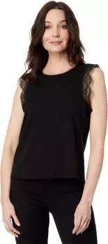 Блуза Vince Camuto Sleeveless Blouse with Trim, цвет Rich Black