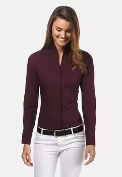 Блуза Vincenzo Boretti, бордовый