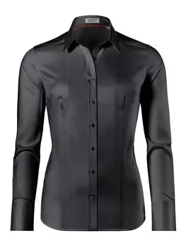 Блуза Vincenzo Boretti leicht tailliert, черный