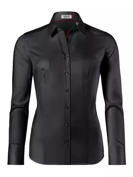 Блуза Vincenzo Boretti leicht tailliert, черный