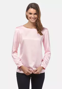 Блуза Vincenzo Boretti leicht tailliert, розовый